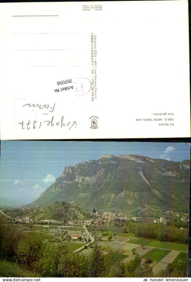 707058 France Savoie Montmelian