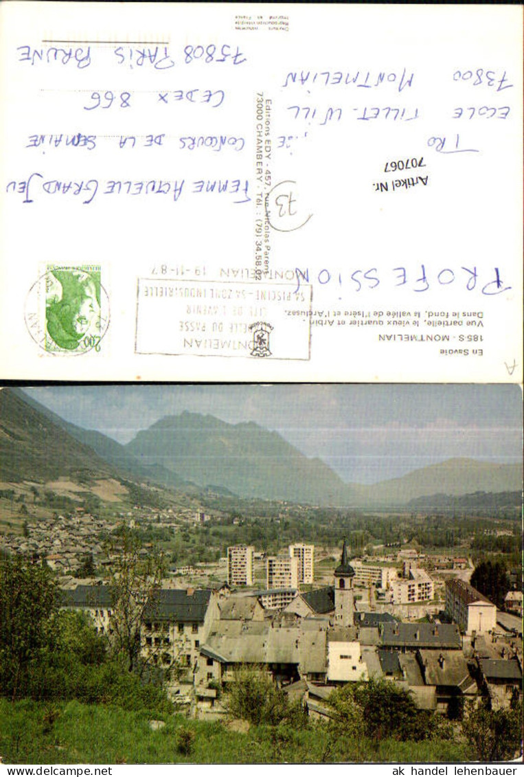 707067 France Savoie Montmelian