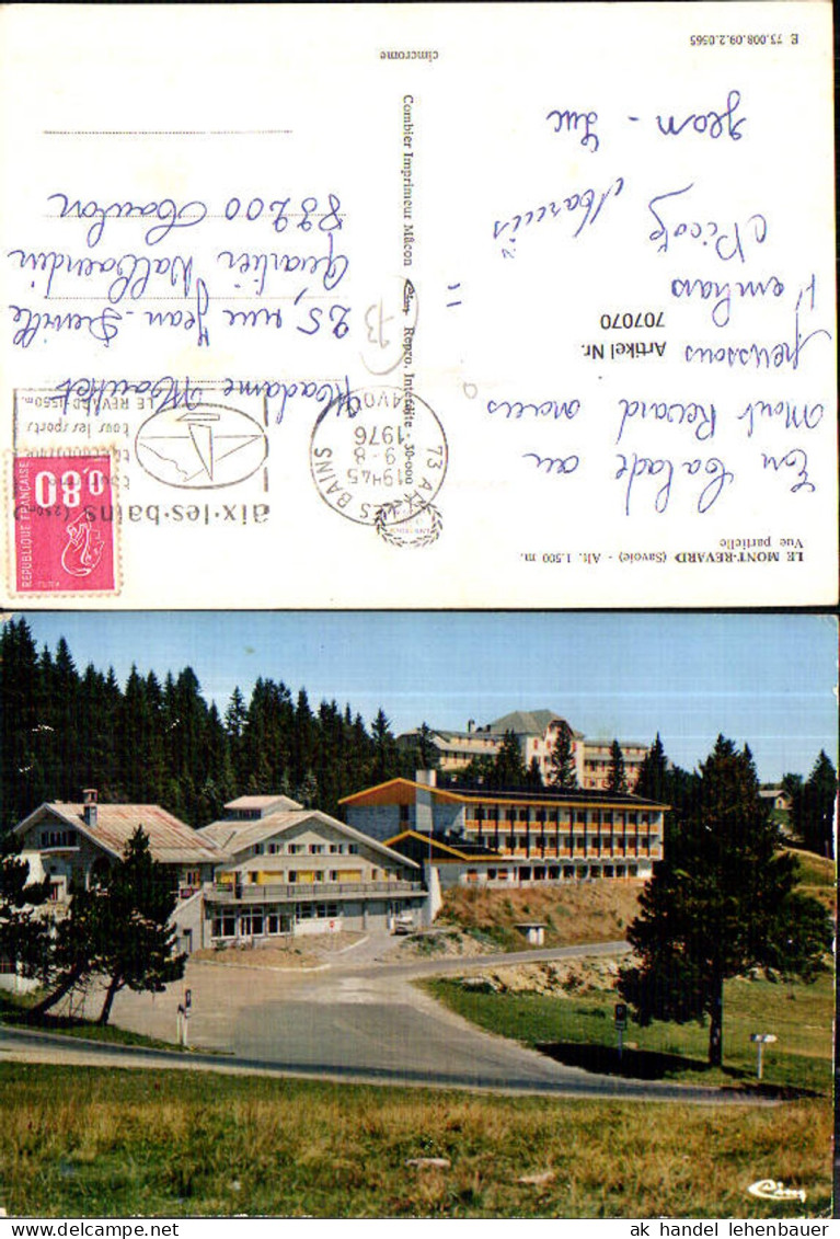 707070 France Savoie Montmelian