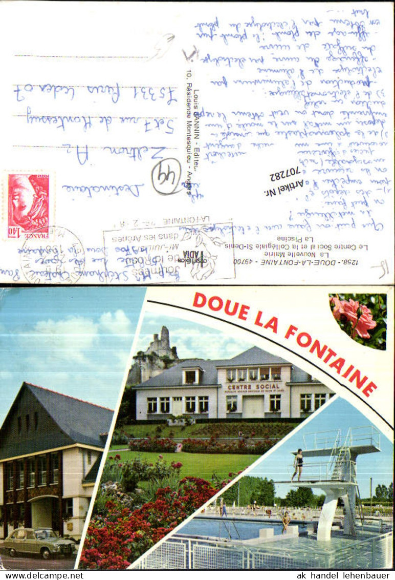 707282 France Doue la Fontaine Maine et Loire