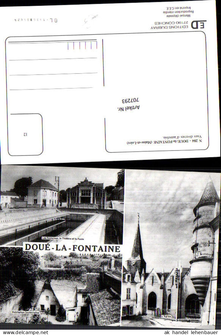 707293 France Doue la Fontaine Maine et Loire