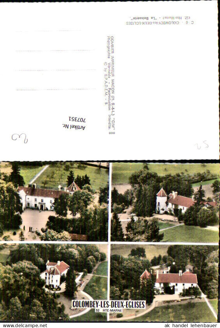 707351 France Colombey Les Deux Eglises Haute Marne