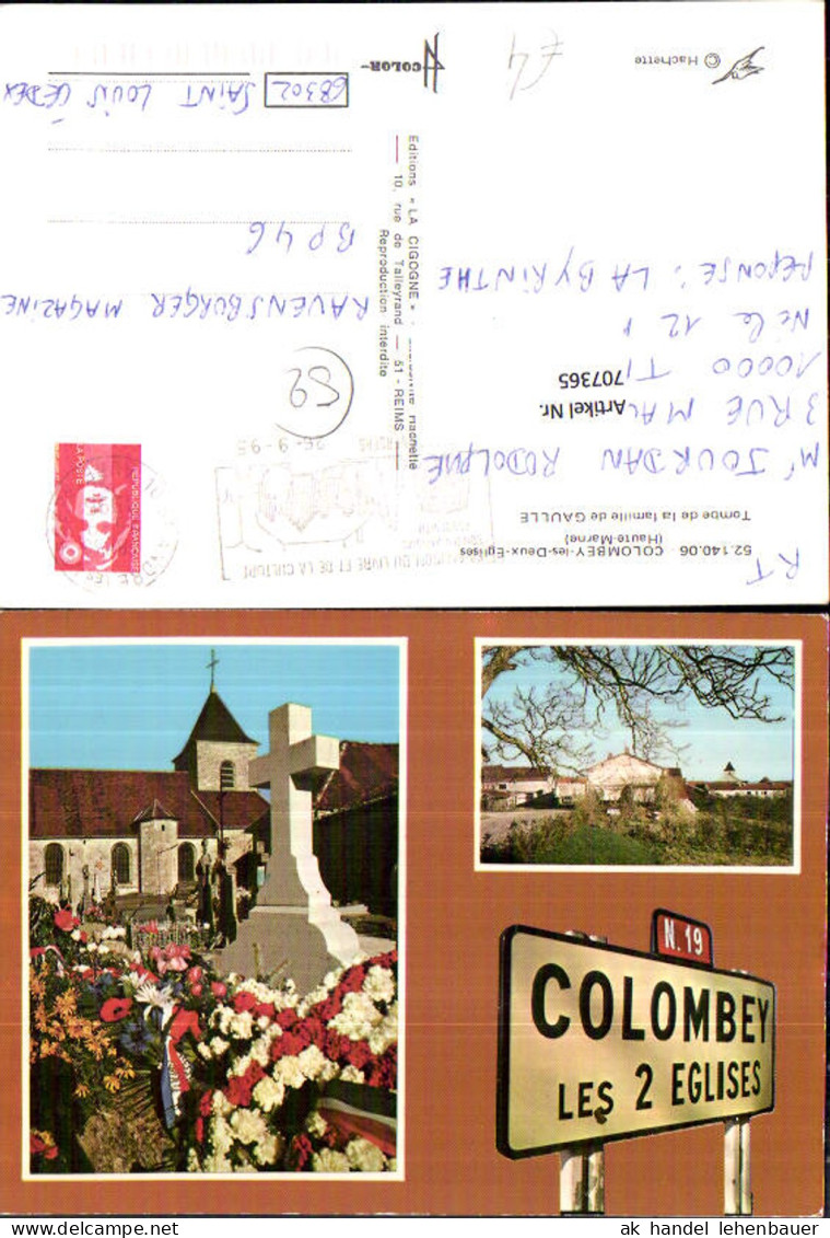 707365 France Colombey Les Deux Eglises Haute Marne