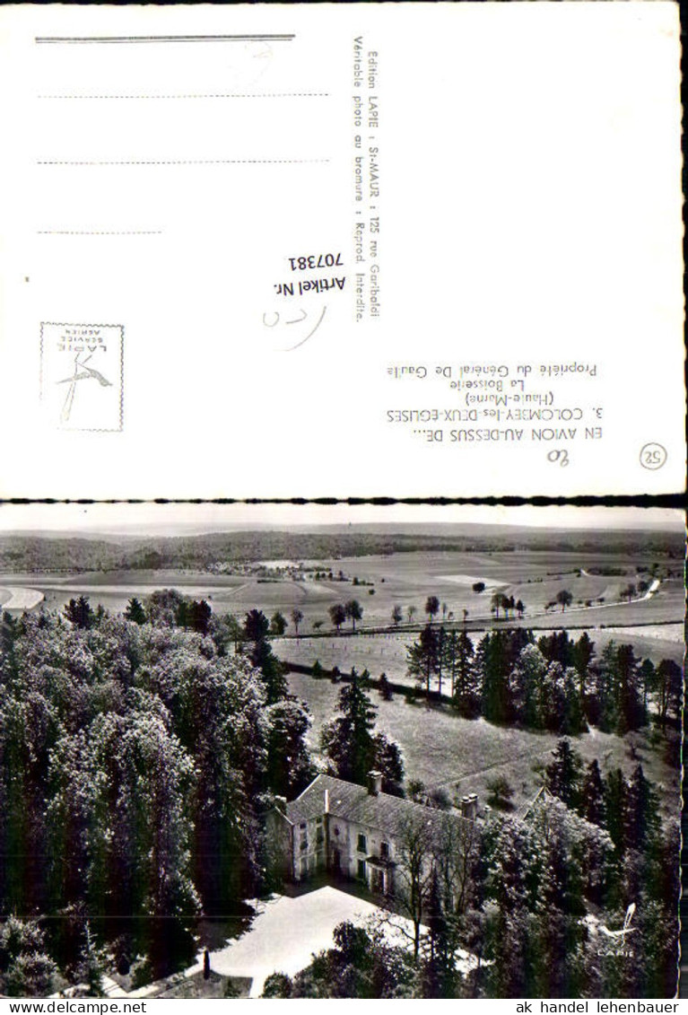 707381 France Colombey Les Deux Eglises Haute Marne