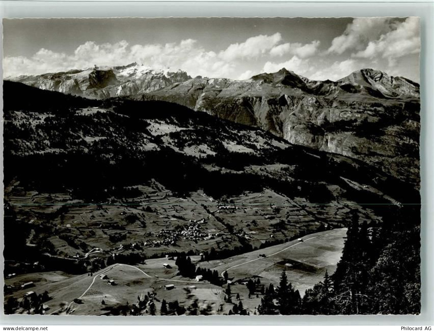 7074 Malix - Malixeralp Brambrüesch mit Tödigruppe Ringelspitz und Calan... - 11089158