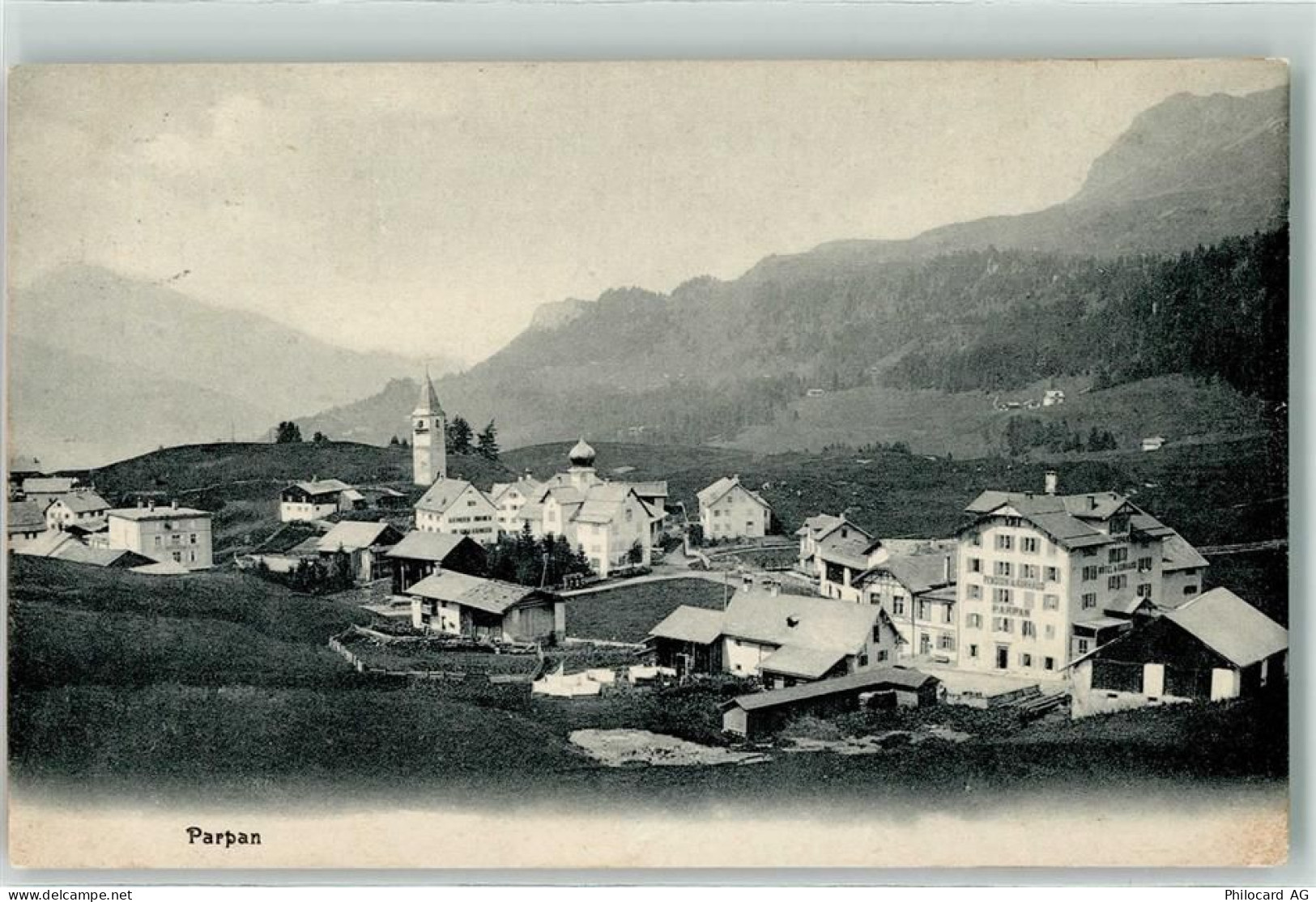 7076 Parpan 1913 - Kirche - 10604428