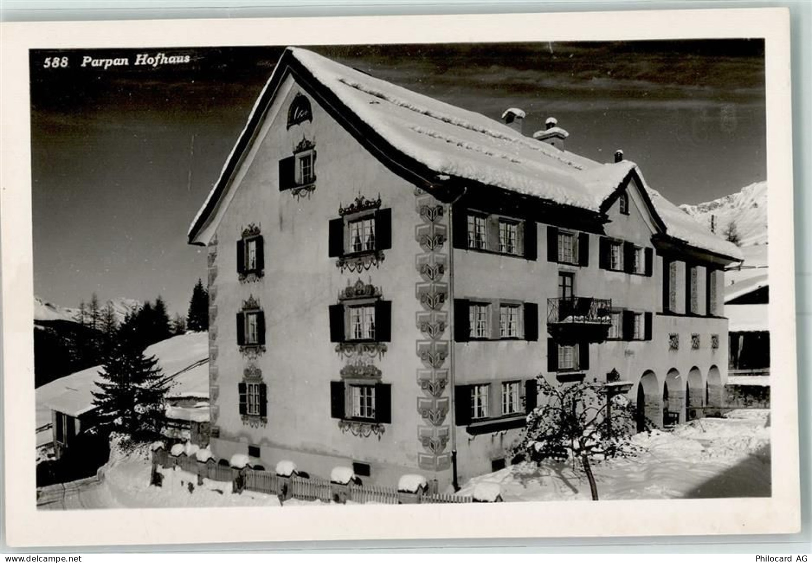 7076 Parpan - Hofhaus Winter - 10395370