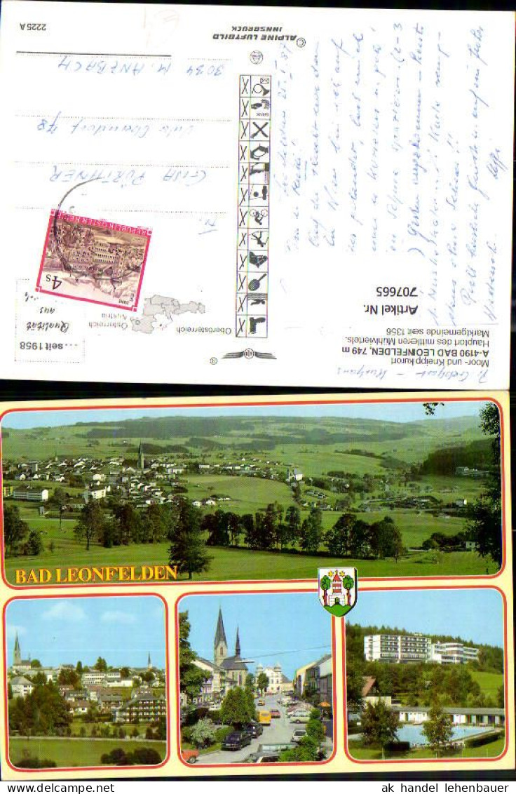 707665 Mehrbild AK Bad Leonfelden Ansichten