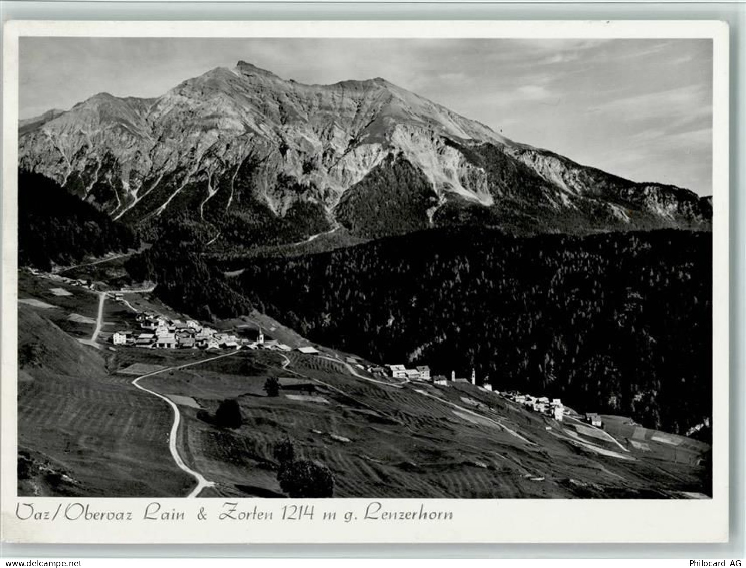 7082 Vaz/Obervaz - Lain und Zorten gegen Lenzerhorn - 11089137