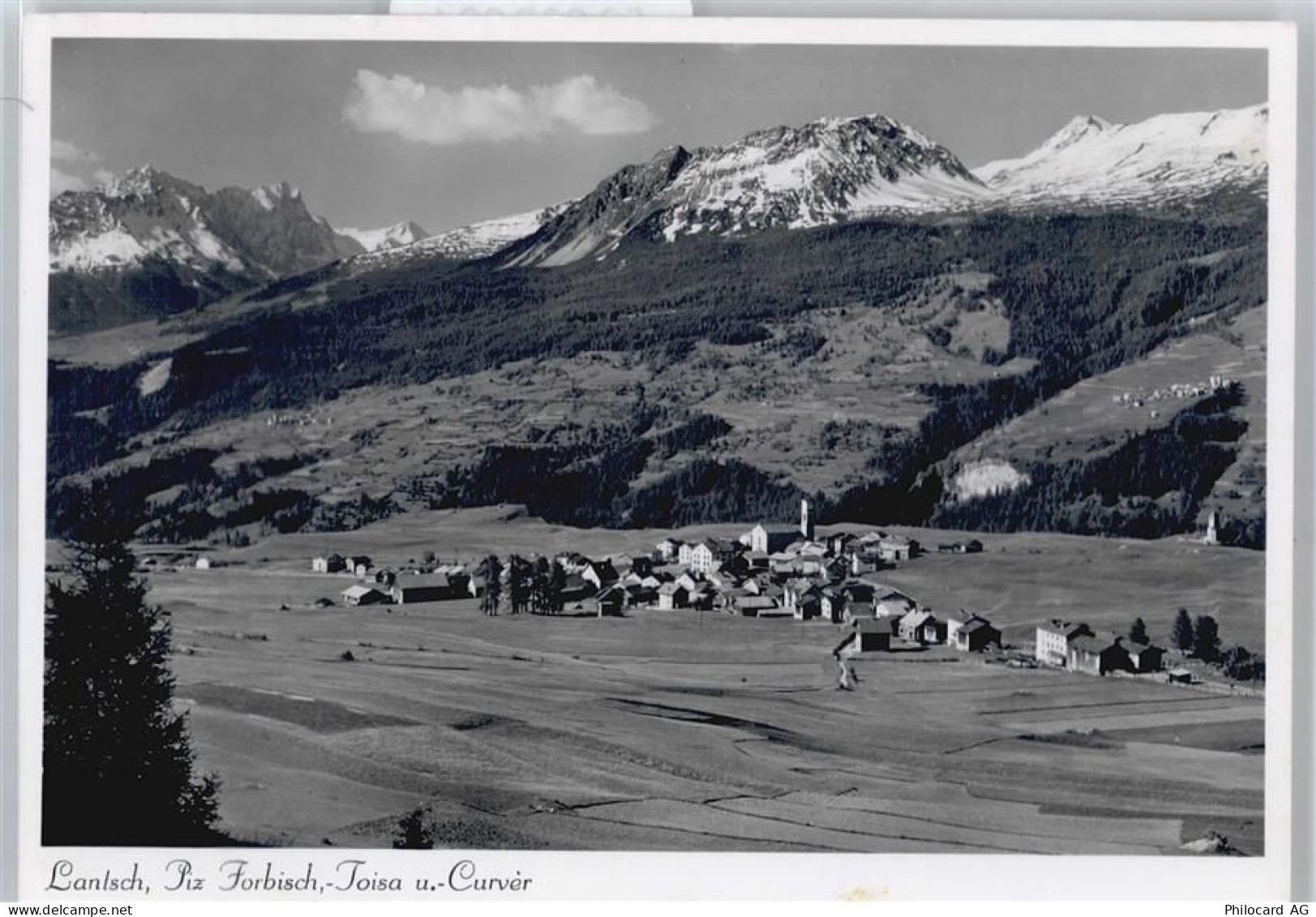 7083 Lantsch/Lenz - Piz Forbisch, -Toisa u. - Curvér - 50602934