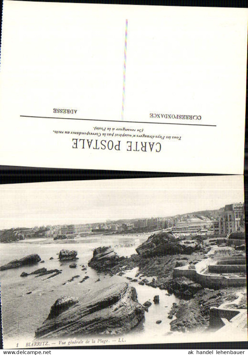 708434 France Biarritz Wellen Meer