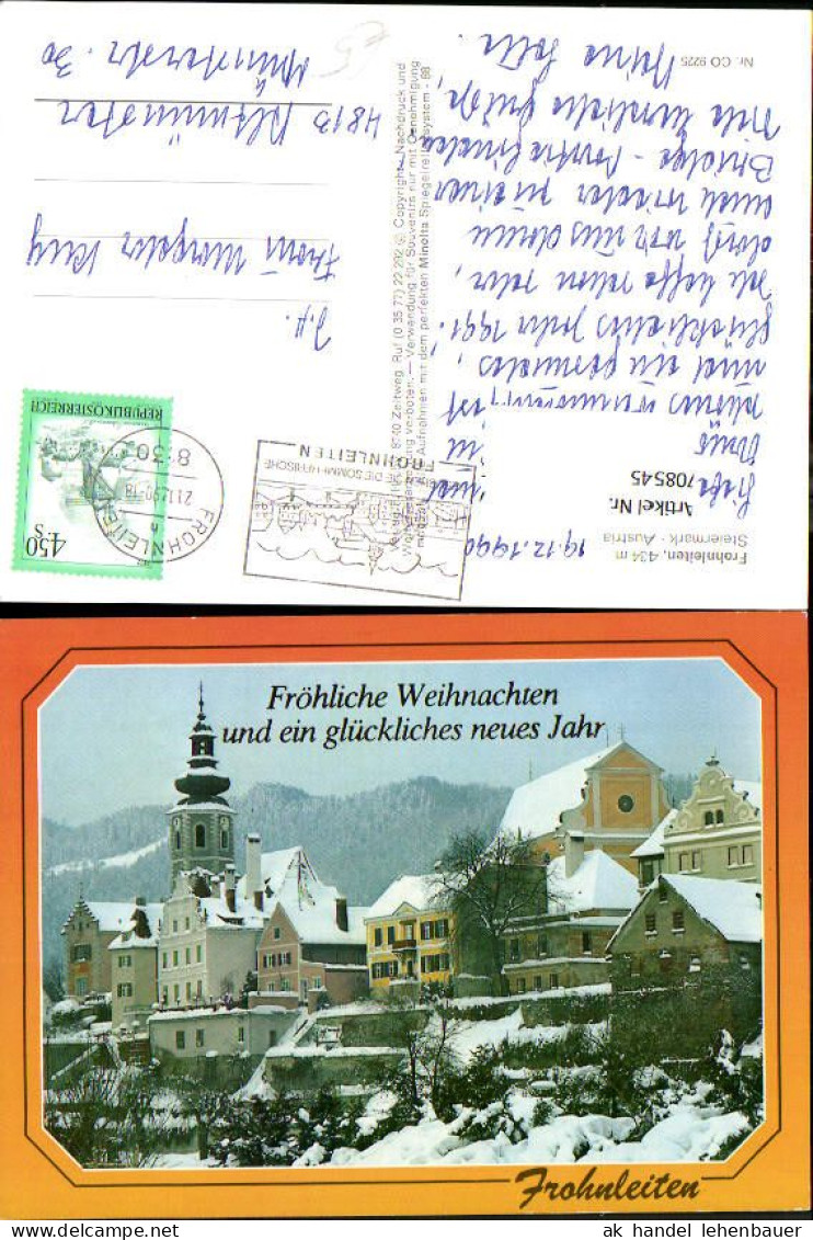 708545 Frohnleiten Winteransicht Weihnachten Neujahr