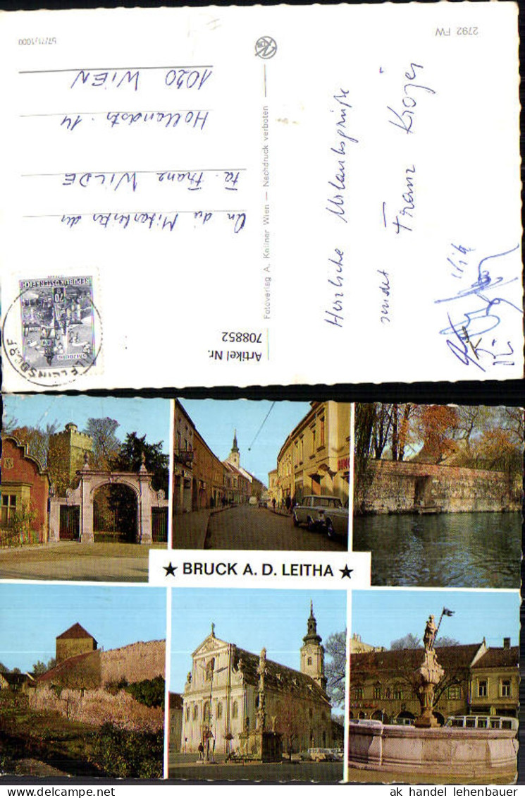 708852 Mehrbild AK Bruck an der Leitha Ansichten