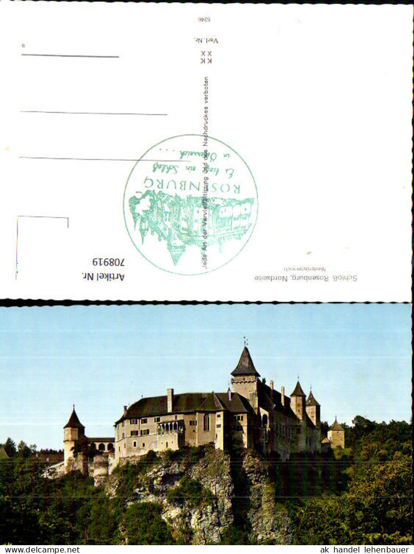 708919 Rosenburg-Mold Schloss Rosenburg Nordseite