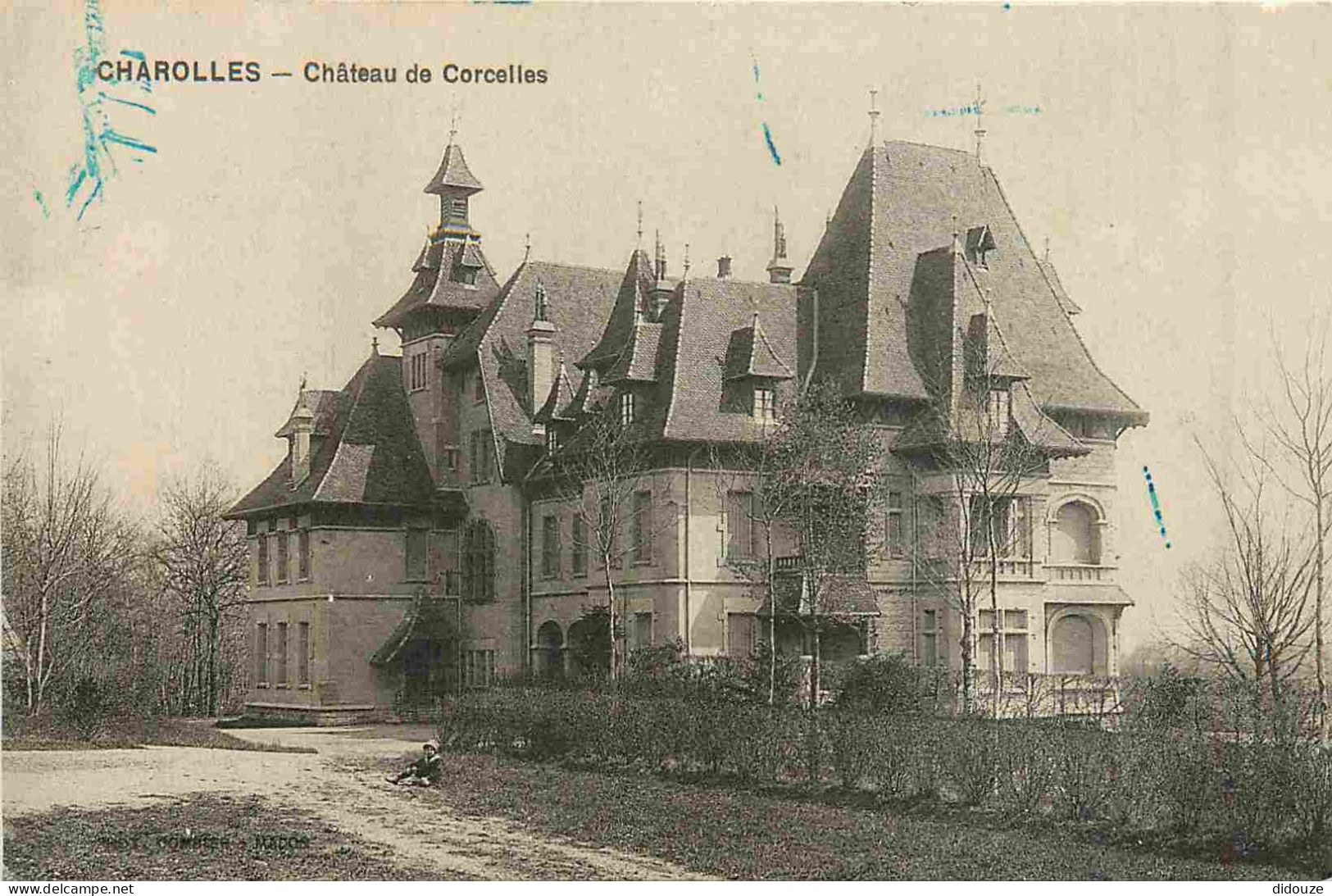 71 - Charolles - Château de Corcelles - CPA - Voir Scans Recto-Verso