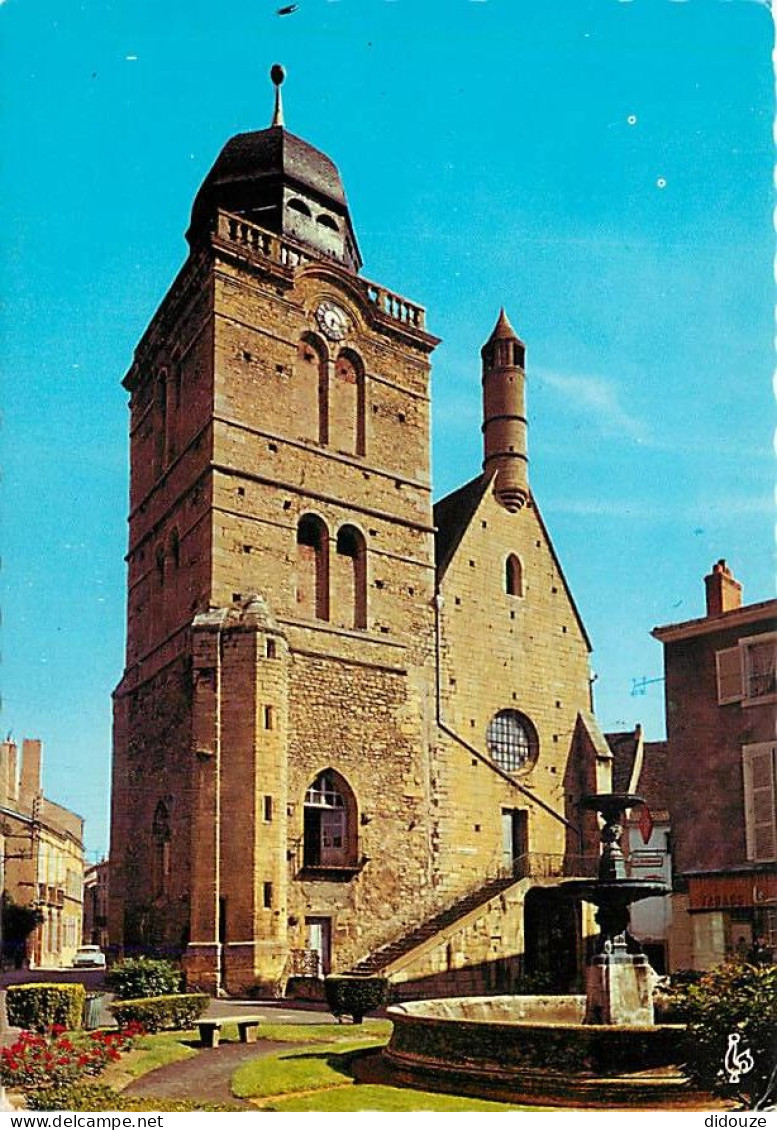 71 - Paray le Monial - Tour Saint Nicolas - Flamme Postale de Paray le Monial - CPM - Voir Scans Recto-Verso