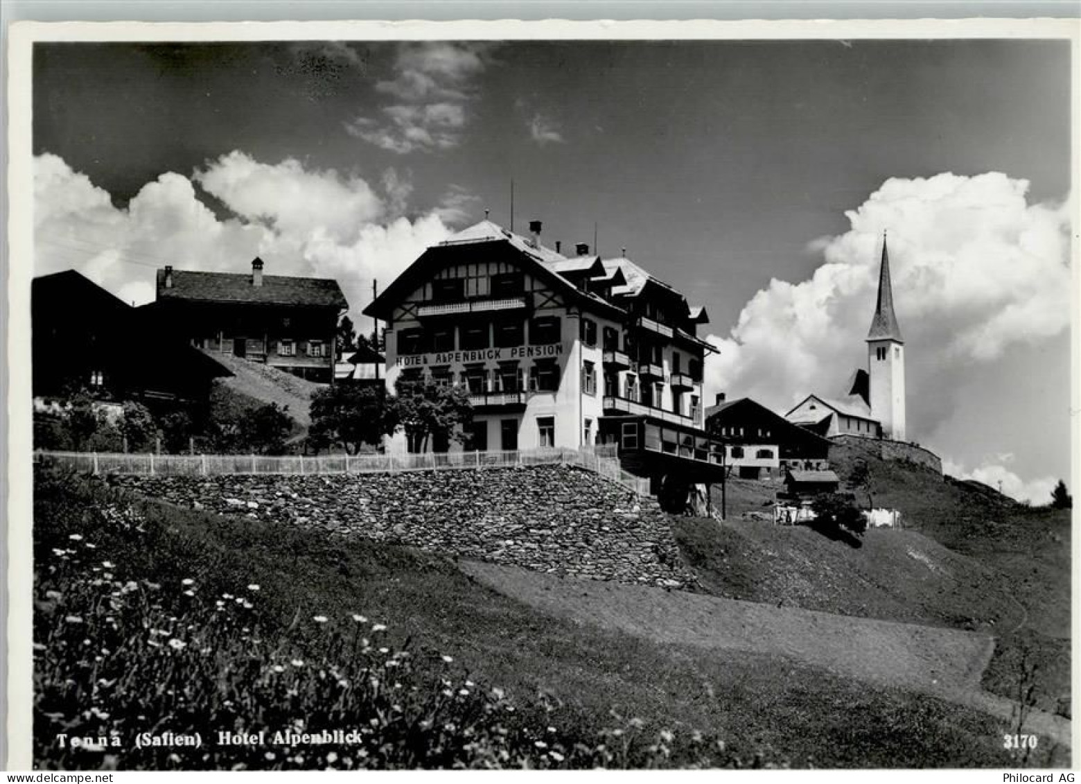 7106 Tenna 1965 - Hotel Alpenblick - Verlag Geiger 3170 - 13085057