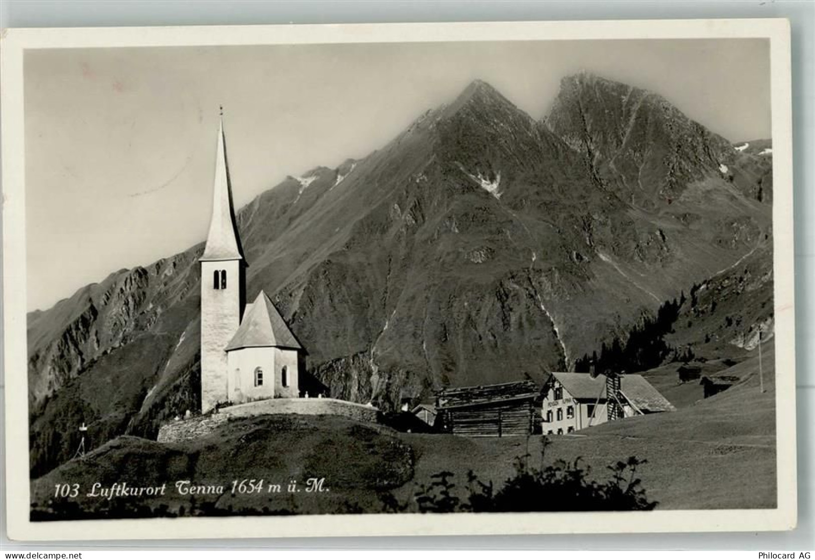 7106 Tenna Foto AK Kirche - 38024435