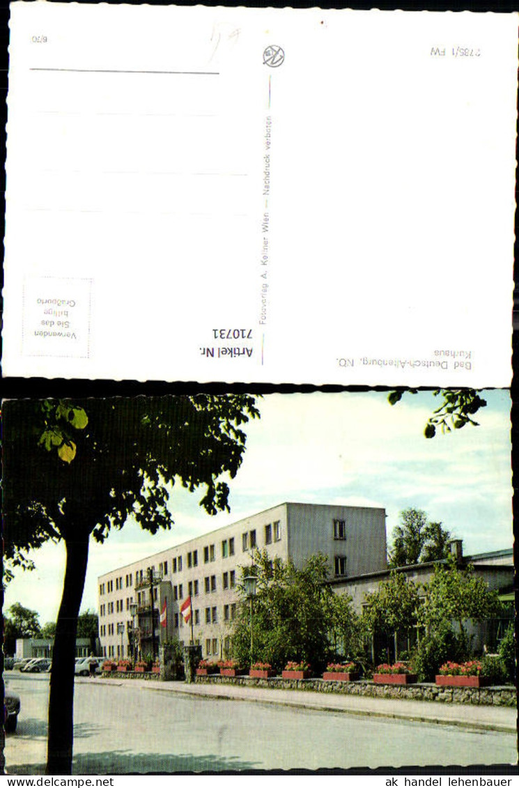 710731 Bad Deutsch-Altenburg Kurhaus