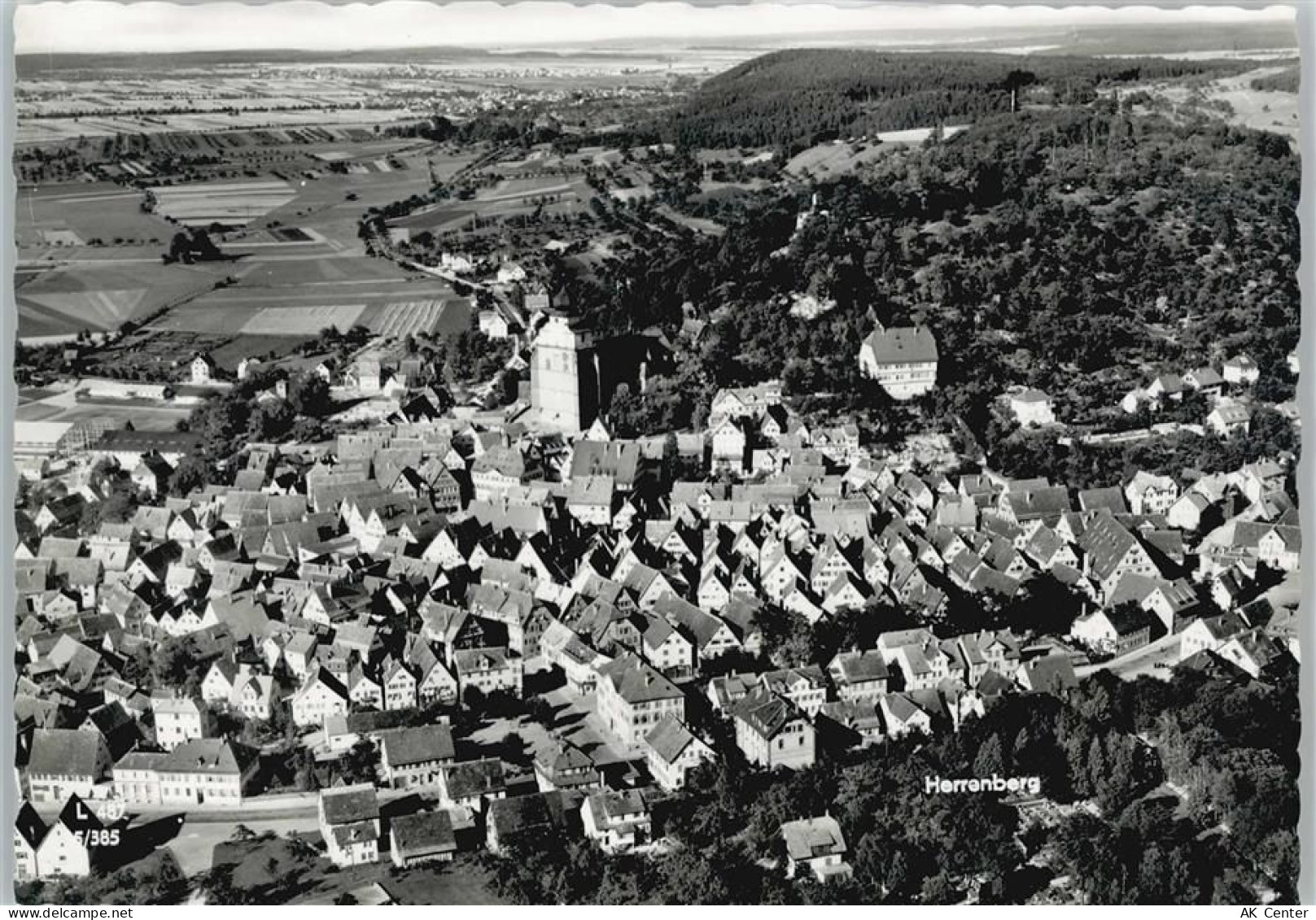 71083 W7033 Herrenberg Foto AK Luftbild - 10033399
