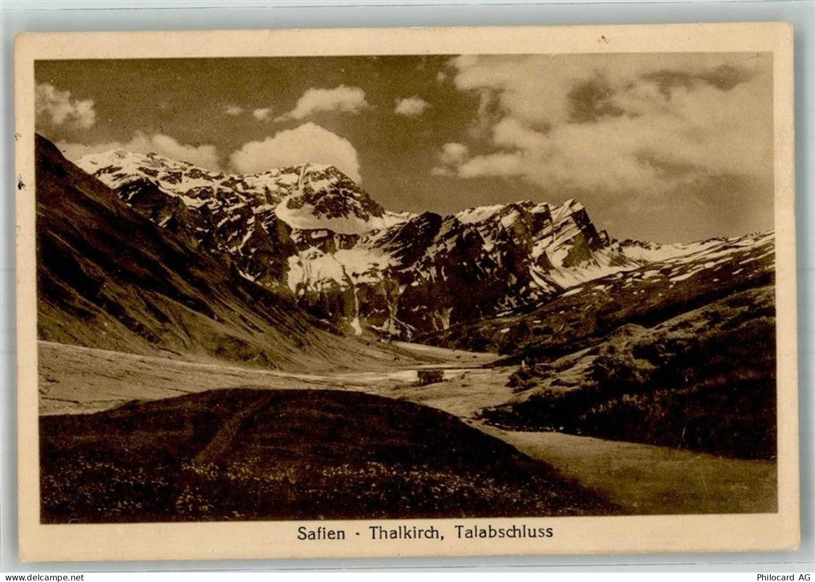 7109 Thalkirch Foto AK Safien - 38187101