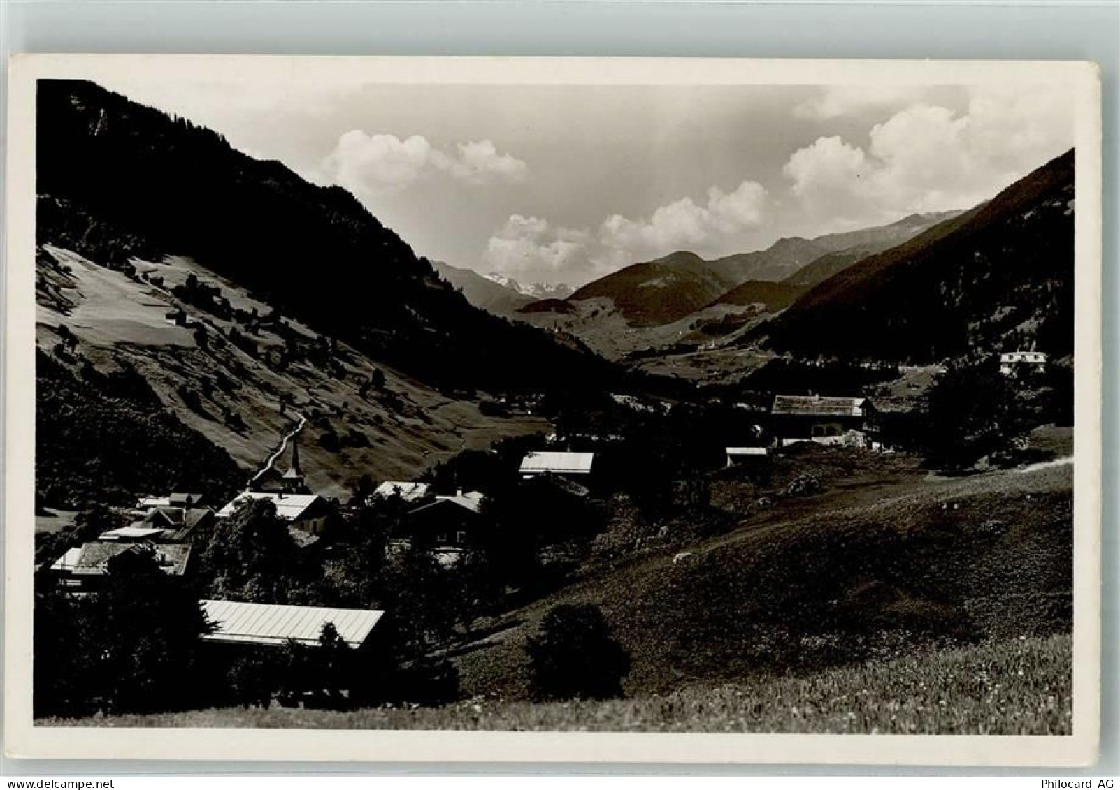 7114 Uors Lumnezia 1934 Foto AK Compadials - 10742594