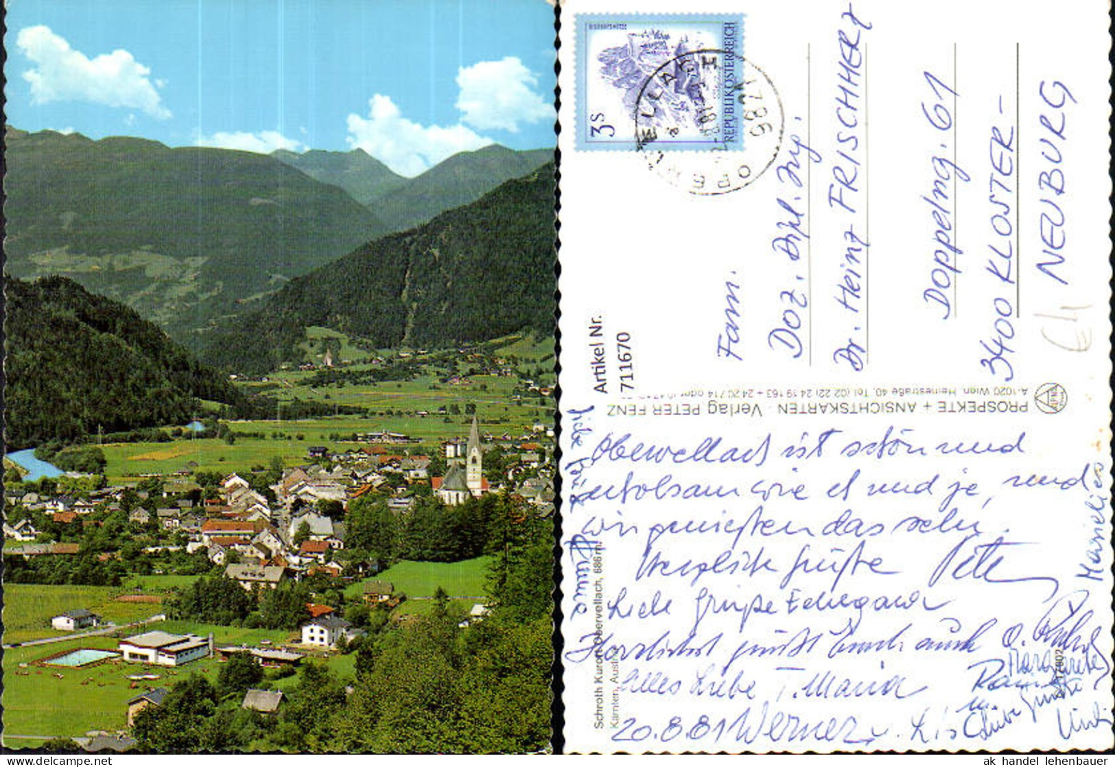 711670 Obervellach Ansicht