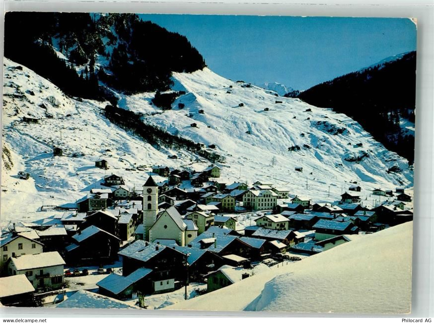 7132 Vals 1975 Winter Kirche - 38071724