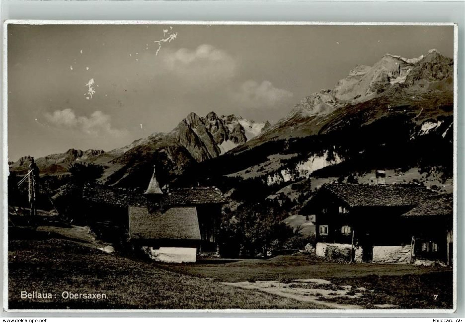 7133 Obersaxen Affeier Gebrauchsspuren Bellaua - 39695819