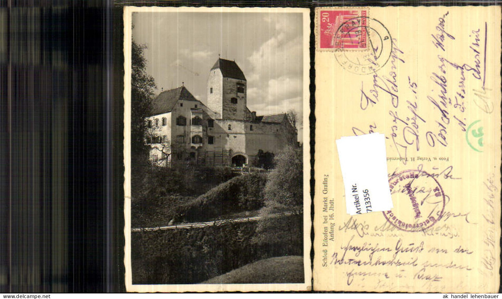 713356 Schloss Elkofen bei Markt Grafing München gel Kirchberg am Wagram Dörfl