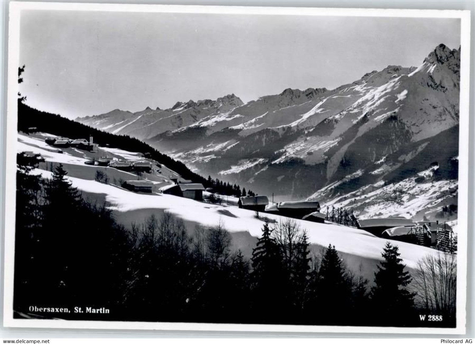 7134 Obersaxen Meierhof - St. Martin Winter - 51422220