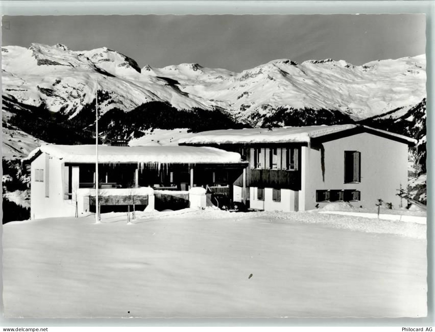 7134 Obersaxen Meierhof - Wädenswilerhaus Miraniga Winteraufnahme - 10157184