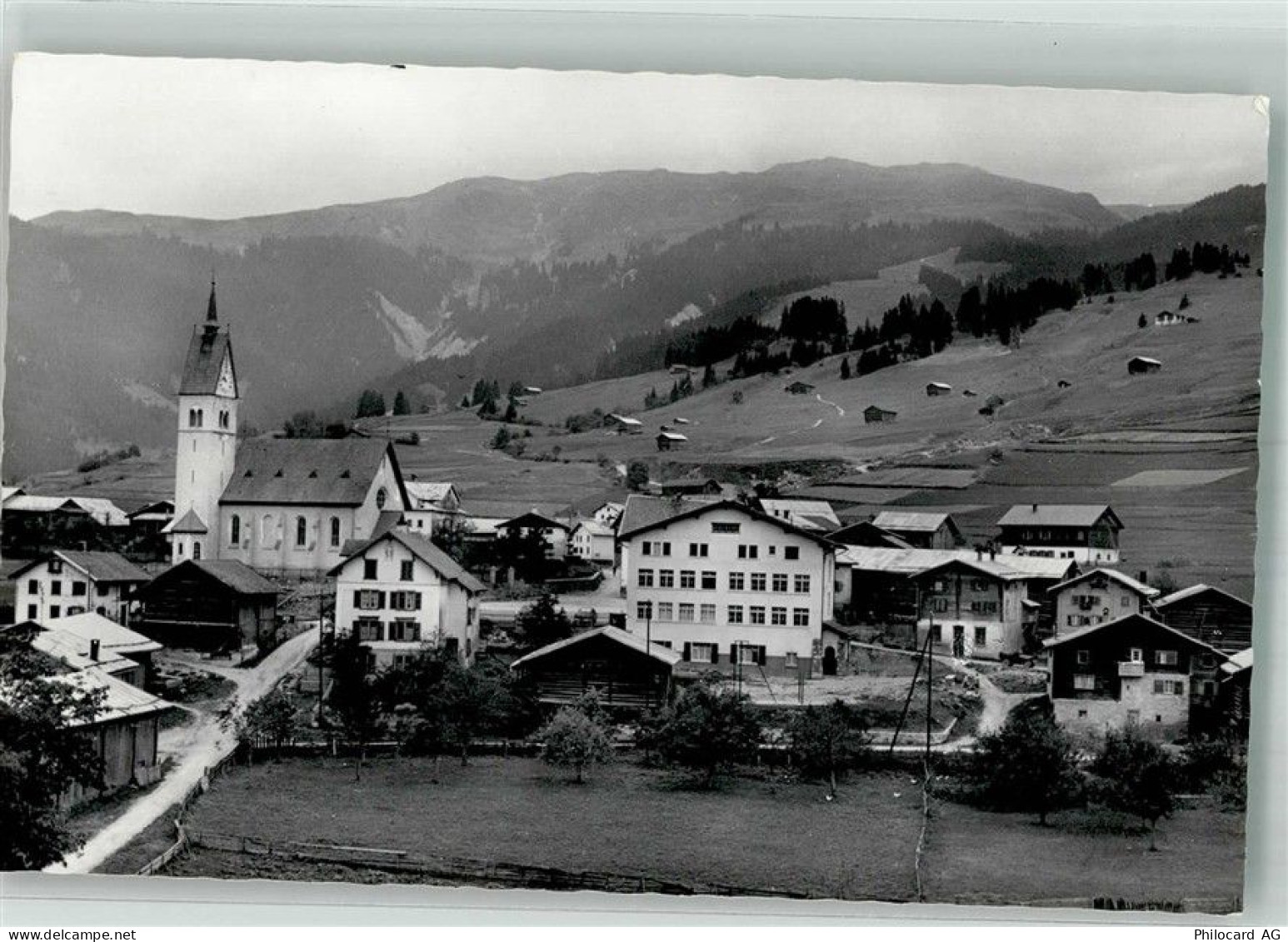 7153 Falera Fellers 1952 Gebrauchsspuren Kirche - 38222773