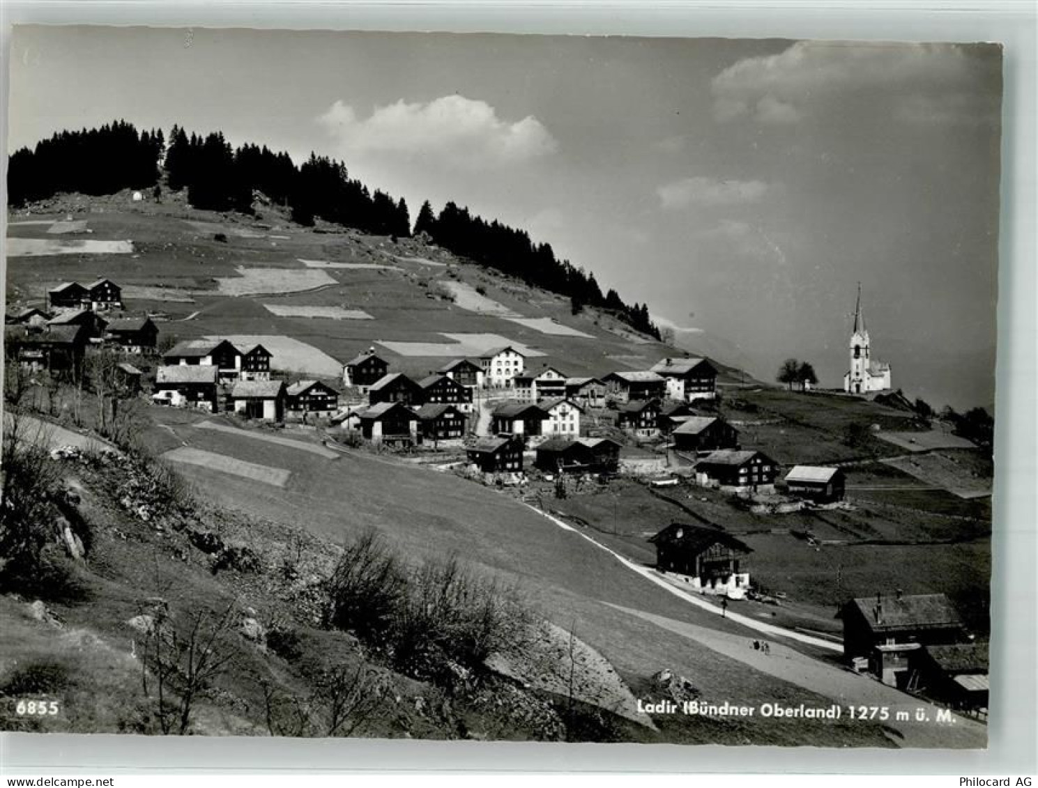 7155 Ladir Foto AK Kirche - 38068240