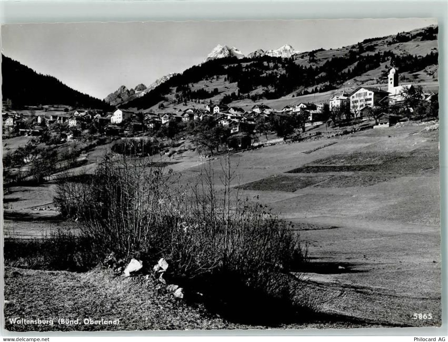 7158 Waltensburg Vuorz Staziun 1963 - 10298598