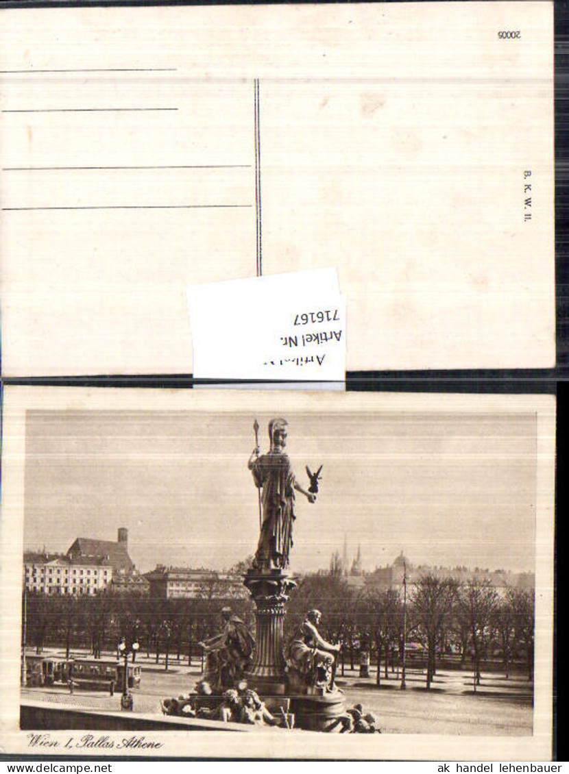 716167 Wien Pallas Athene Burgring Ring Parlament