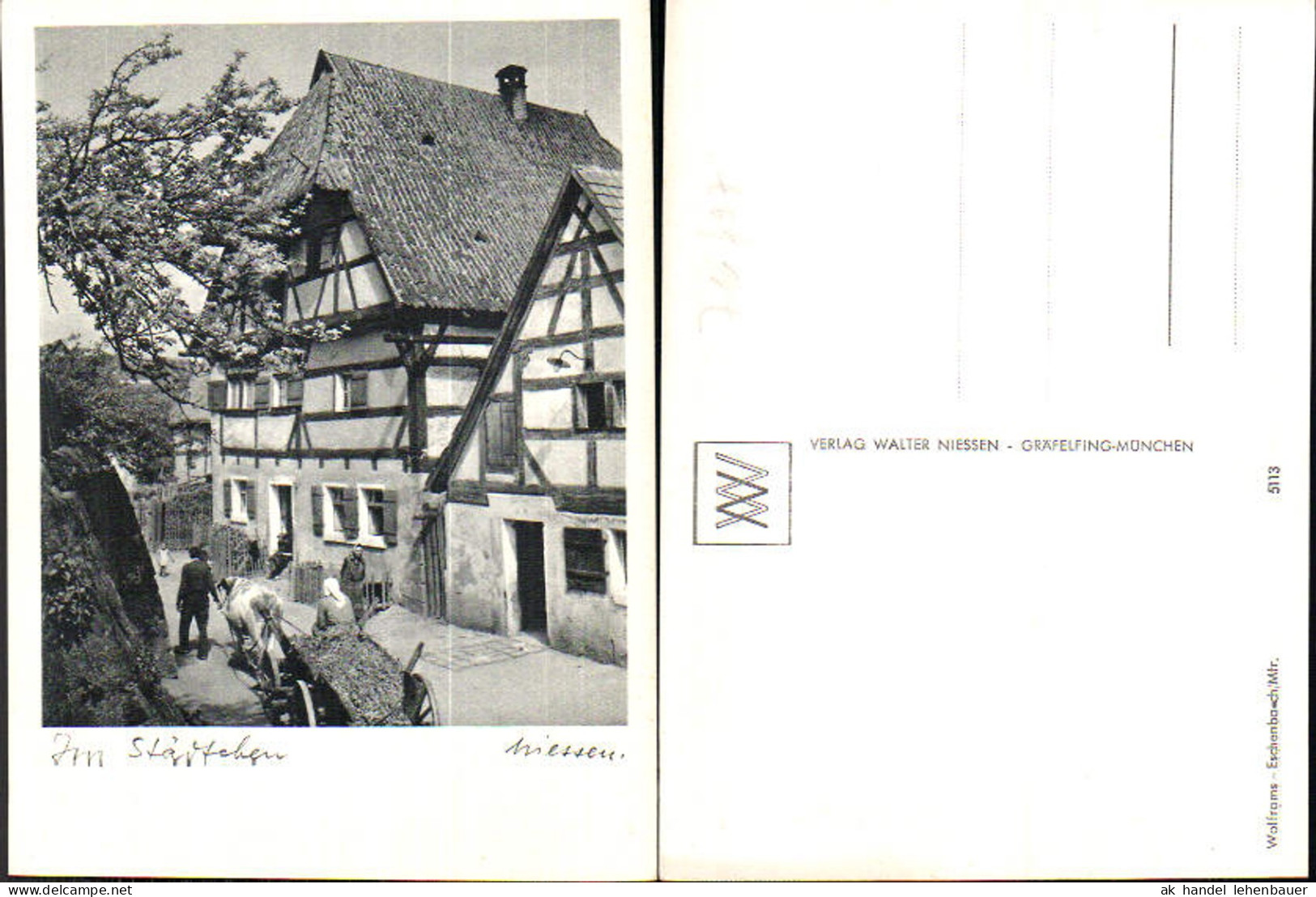 716497 Walter Niessen Gräfelfing München Eschenbach Wolframs Mittelfranken Ansbach