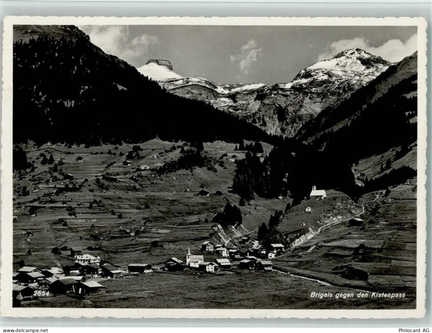 7165 Breil Brigels - gegen den Kistenpass - 10163095