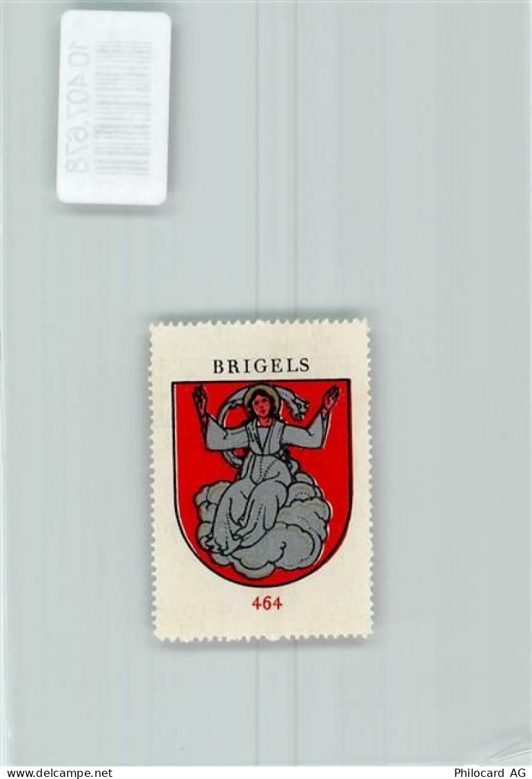 7165 Breil Brigels - Vignette Wappen Kaffee Hag 1920-1940 - 10407678