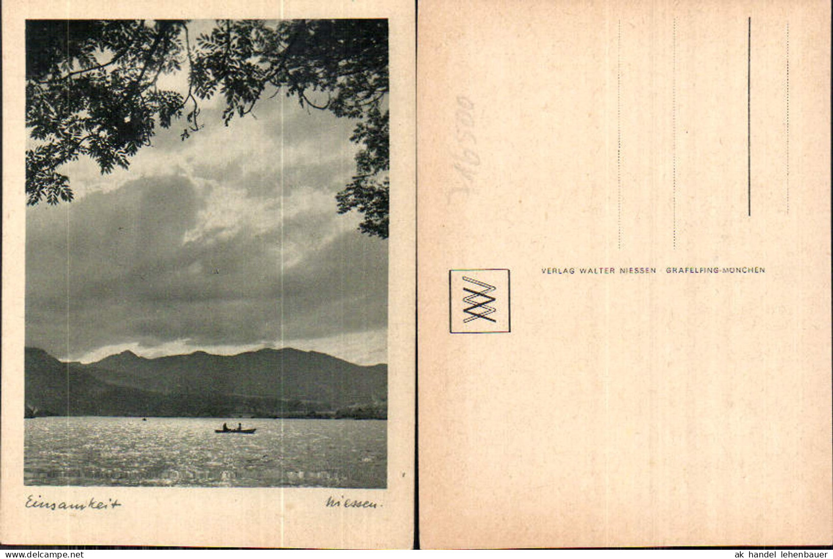 716500 Verlag Walter Niessen Gräfelfing München Chiemsee ?
