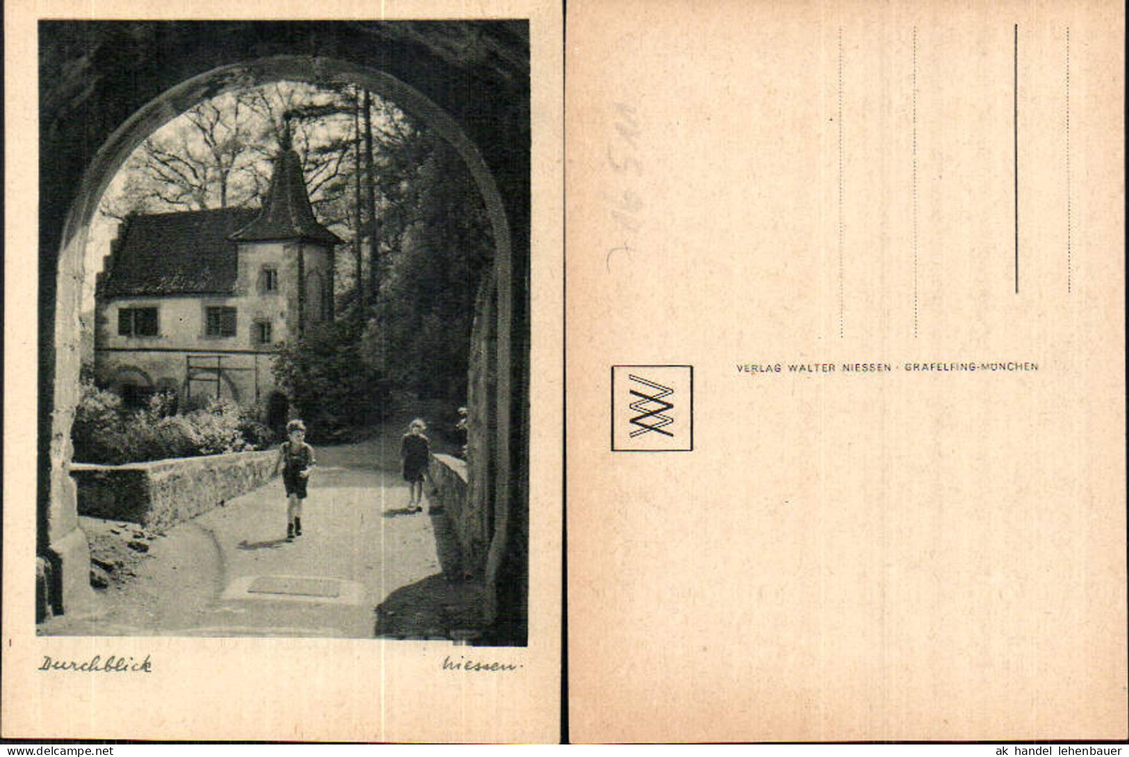 716511 Verlag Walter Niessen Gräfelfing München Kinder im Dorf
