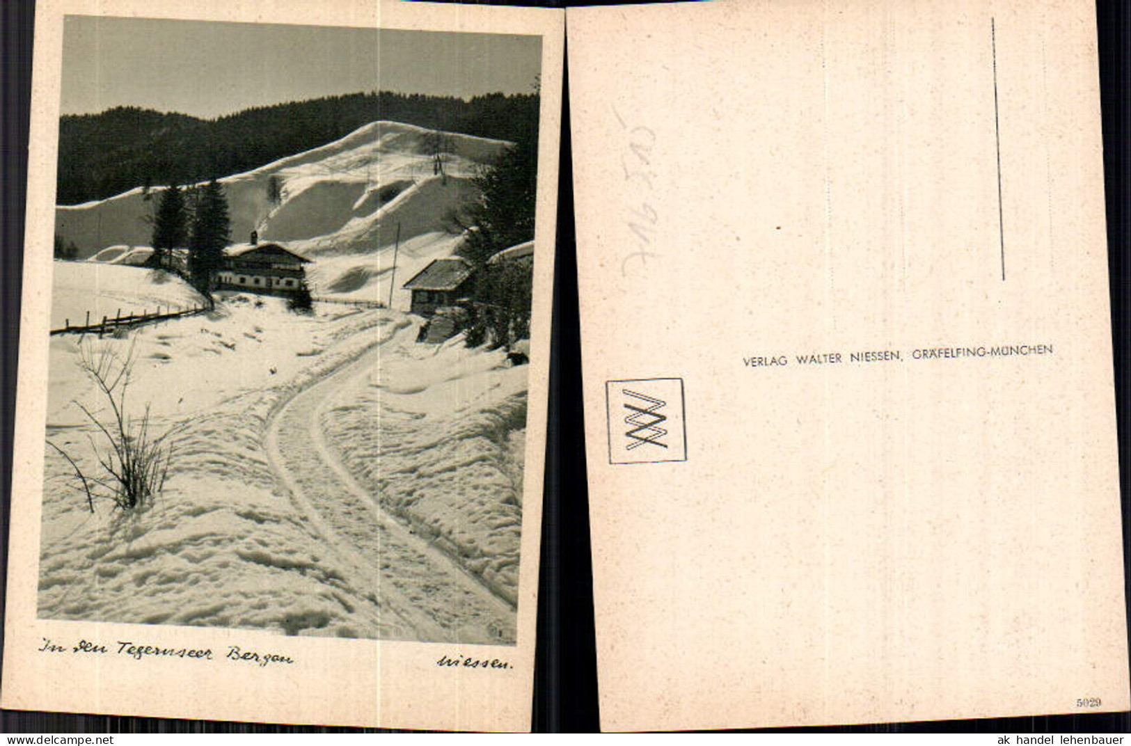 716515 Verlag Walter Niessen Gräfelfing München Tegernsee Berge