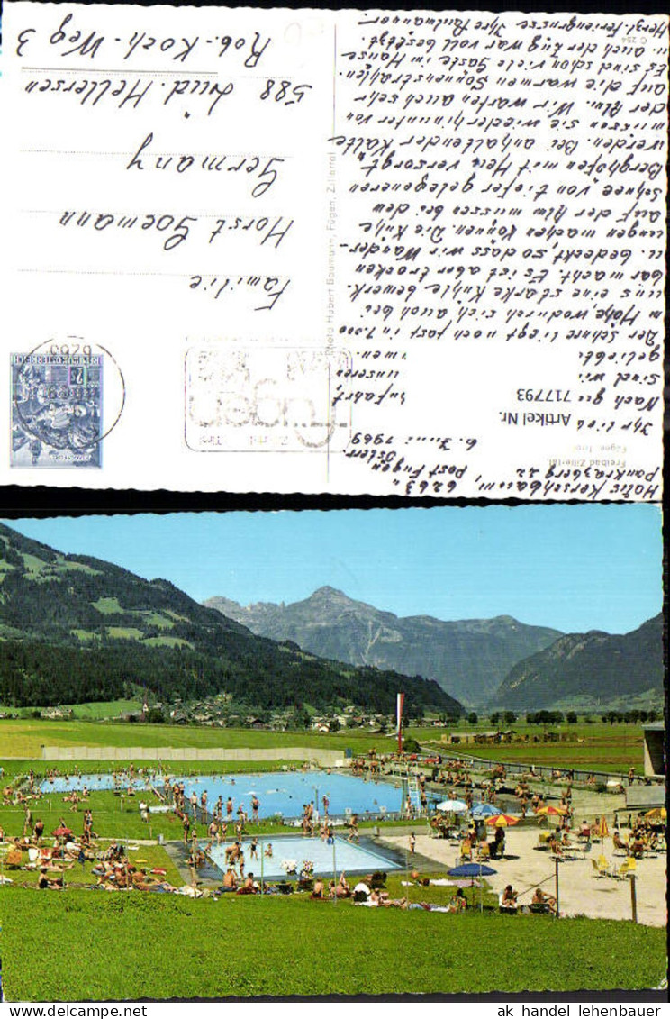 717793 Freibad Zillertal Fügen im Zillertal Schwimmbad