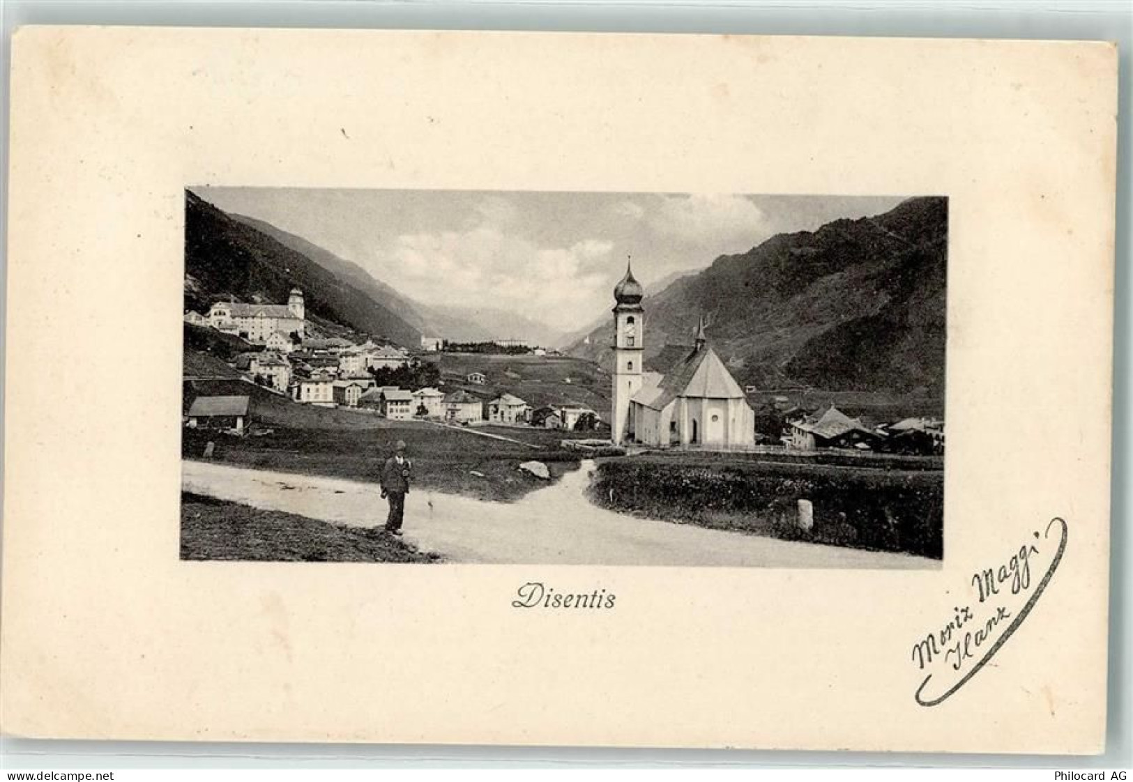 7180 Disentis Mustér 1909 - Kirche Moriz Maggi Ilanz - 10611722
