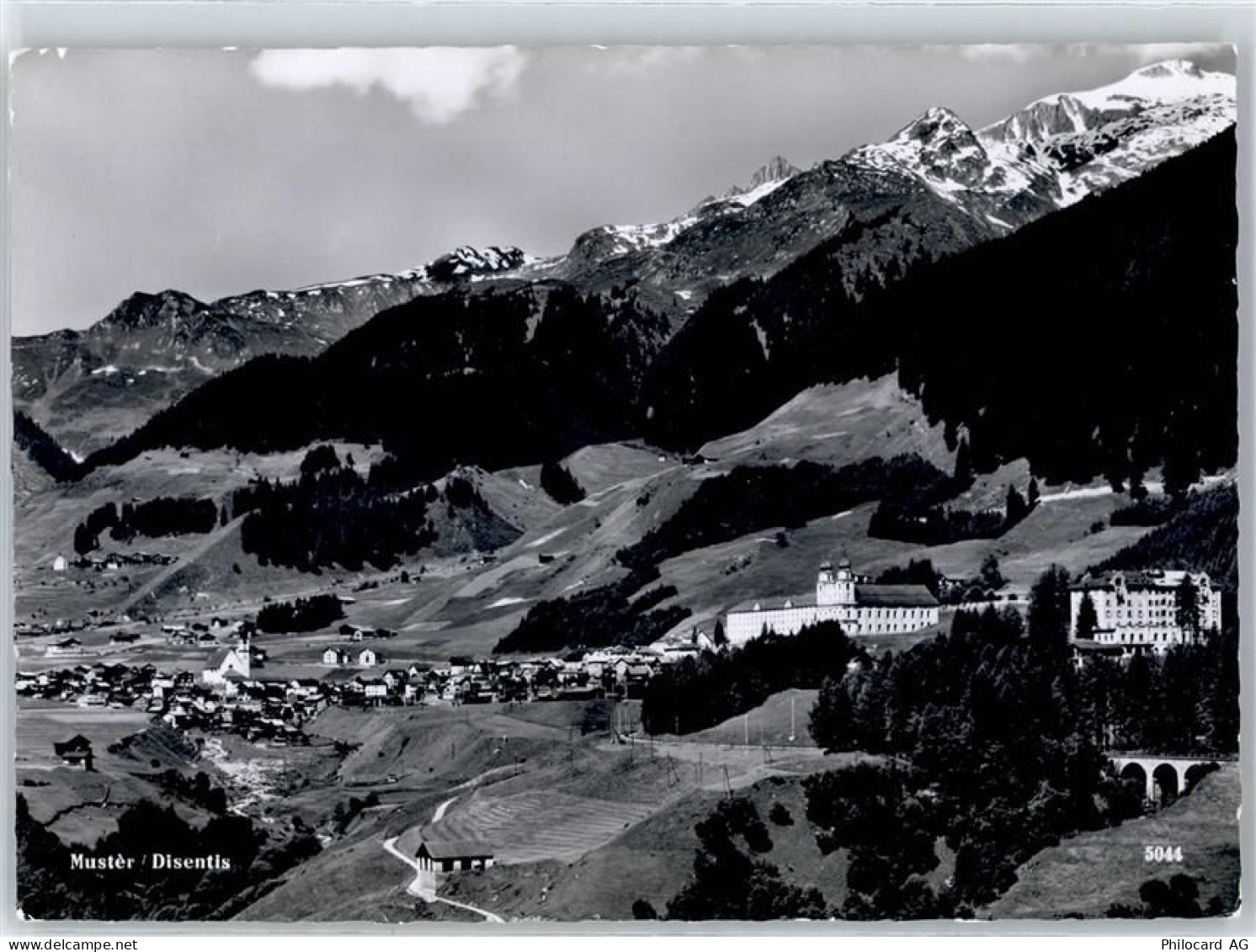 7180 Disentis Mustér 1956 - Kirche Schloss - 51422280