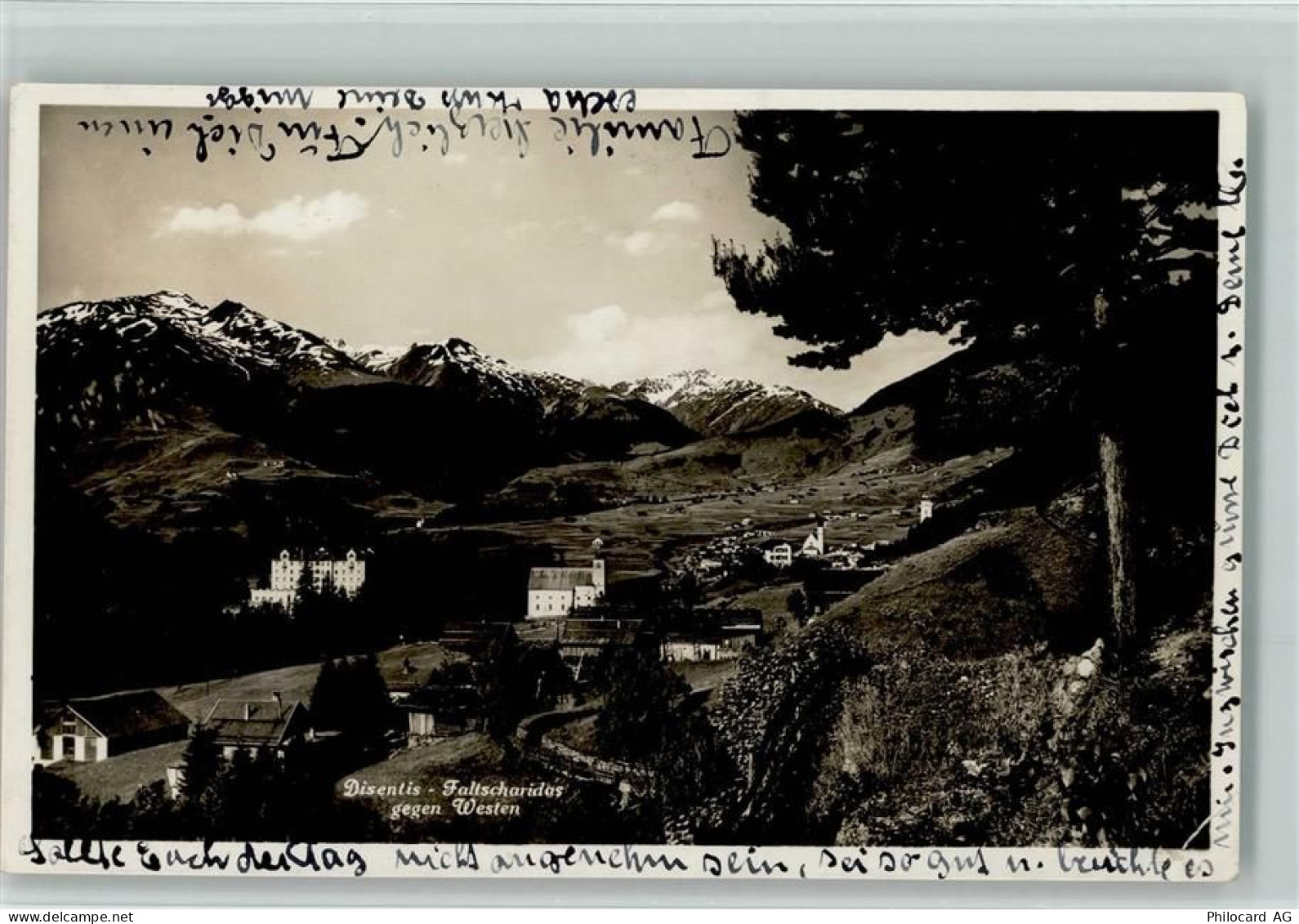 7180 Disentis Mustér - Faltscharidos gegen Westen - 10163315