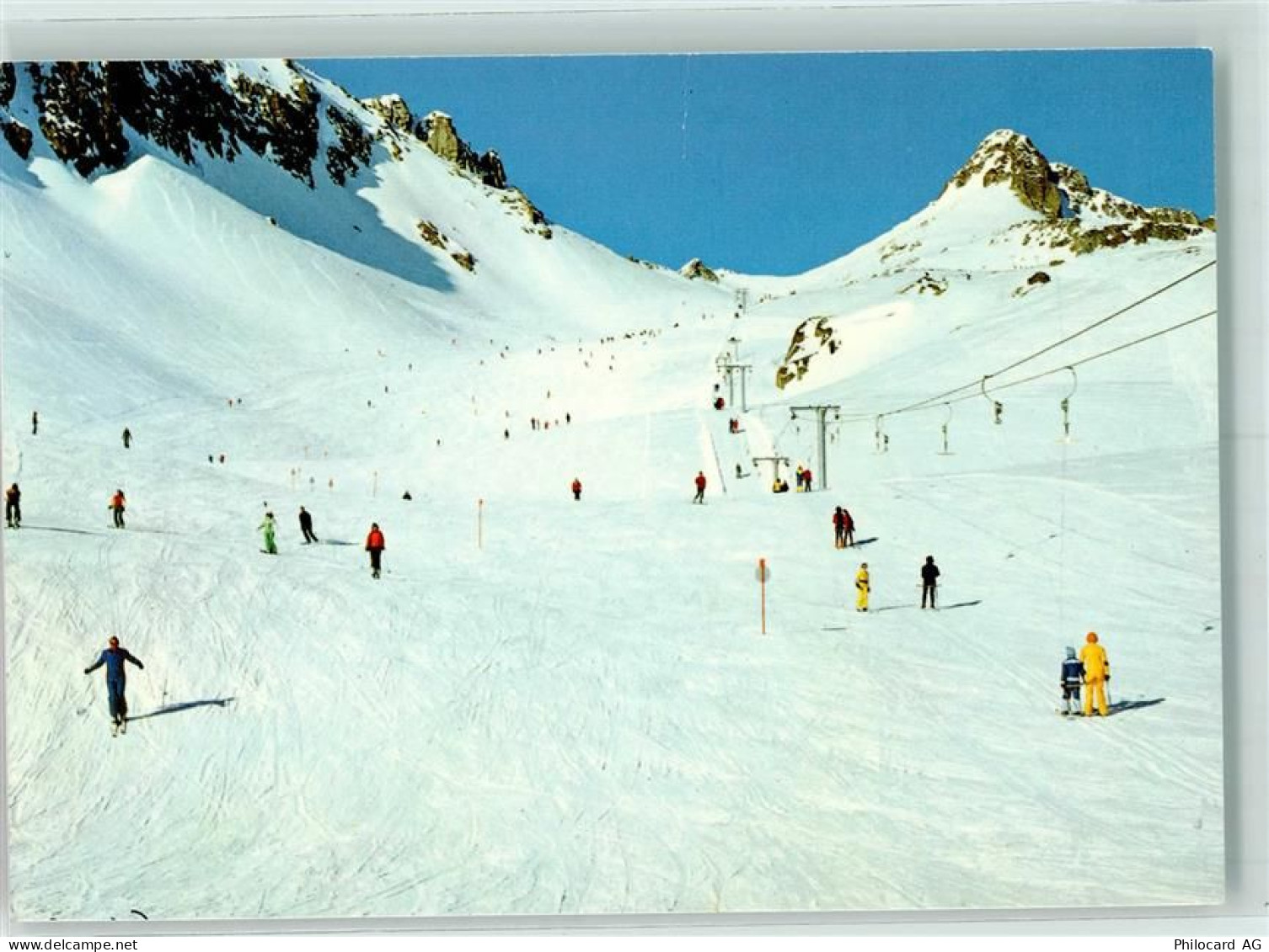 7180 Disentis Mustér - Skigebiet beim Pez Ault Winter - 40161756