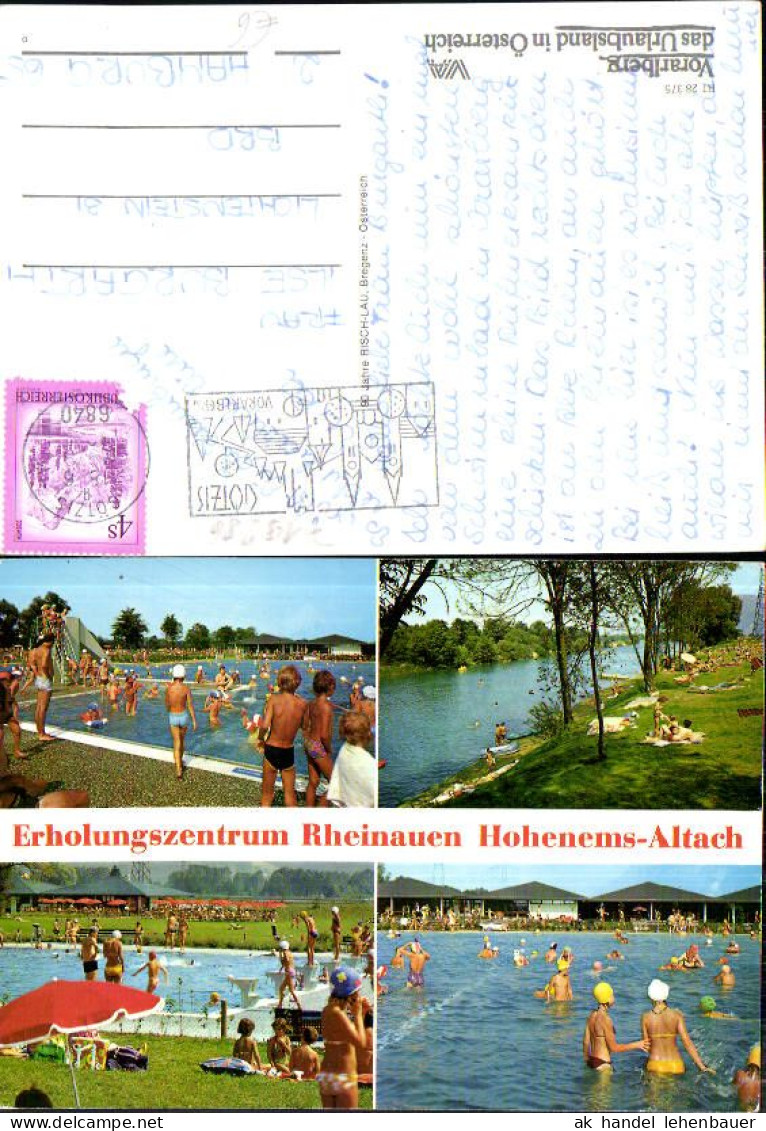 719286 Hohenems Altach Rheinauen Freibad Bad