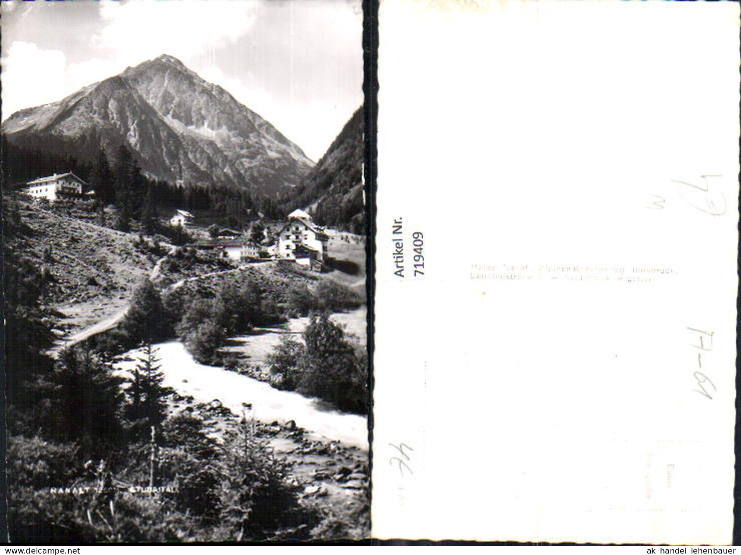 719409 Foto AK Ranalt Stubaital Neustift im Stubaital