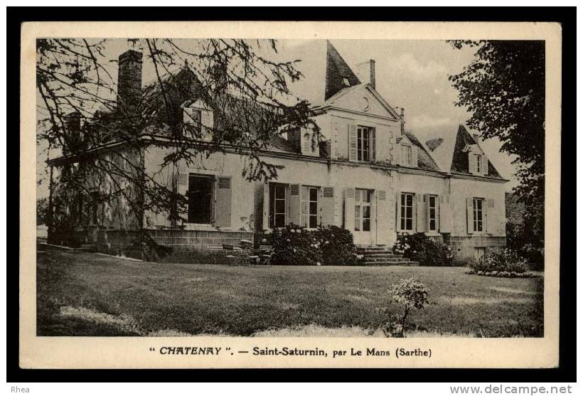 72 Châtenay Saint-Saturnin chateau D72D C72320C RH073385